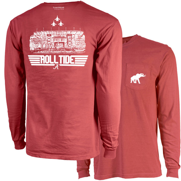 Tuskwear Top Gun Flyover Tee - Long Sleeve, Comfort Colors