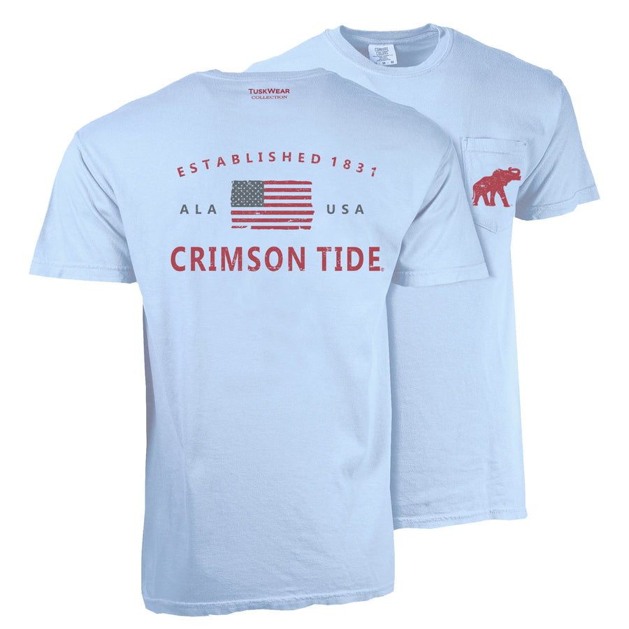 Tuskwear Americana Badge 2 Tee - Short Sleeve, Comfort Colors