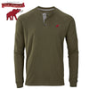 Tuskwear Tusk Elephant Henley Tee - Long Sleeve, Exclusive