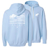 Tuskwear Elephant Flag - Sweatshirt Hooded, Comfort Colors