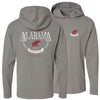 Tuskwear Legacy Design Tee - Long Sleeve Hooded, ComfortWash