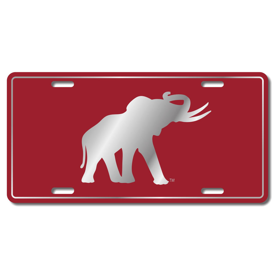 Tuskwear Mirrored Acrylic - License Plate, Metallic