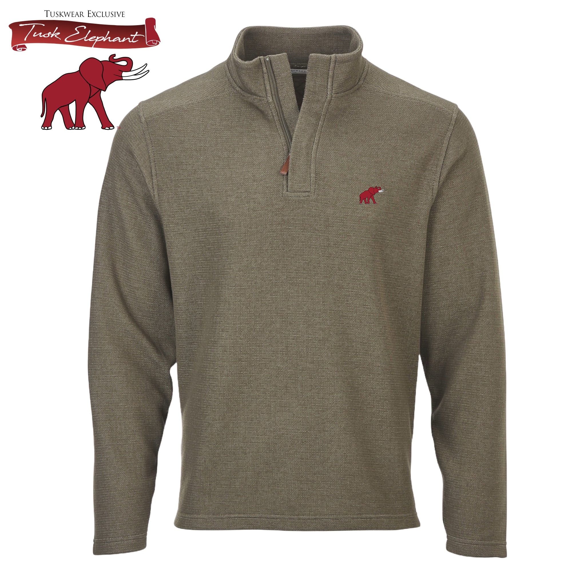 Tuskwear Tusk Elephant Midweight Quarter Zip - Pullover