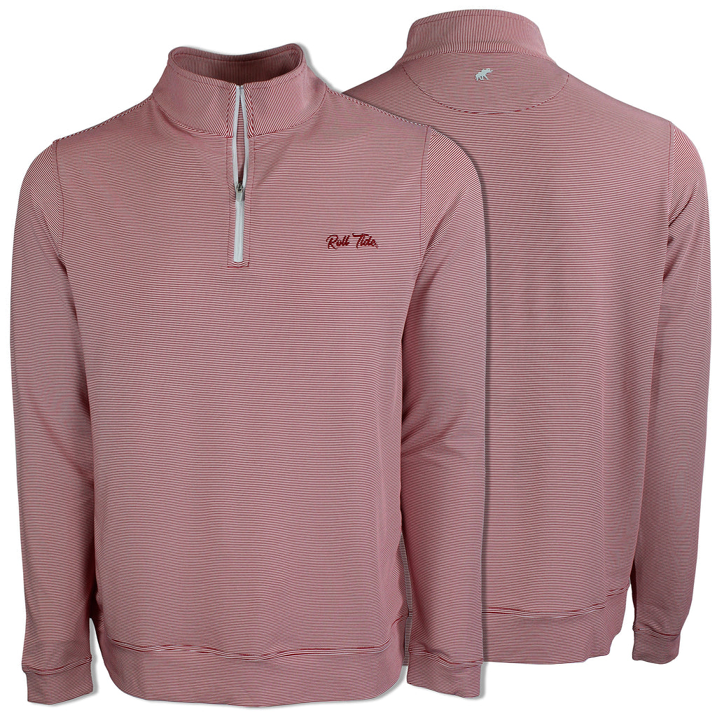 Tuskwear Front Nine - Quarter Zip Pullover - Stripes - Southern