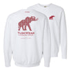 Tuskwear Girly Elephant 1 - Sweatshirt, Comfort Colors