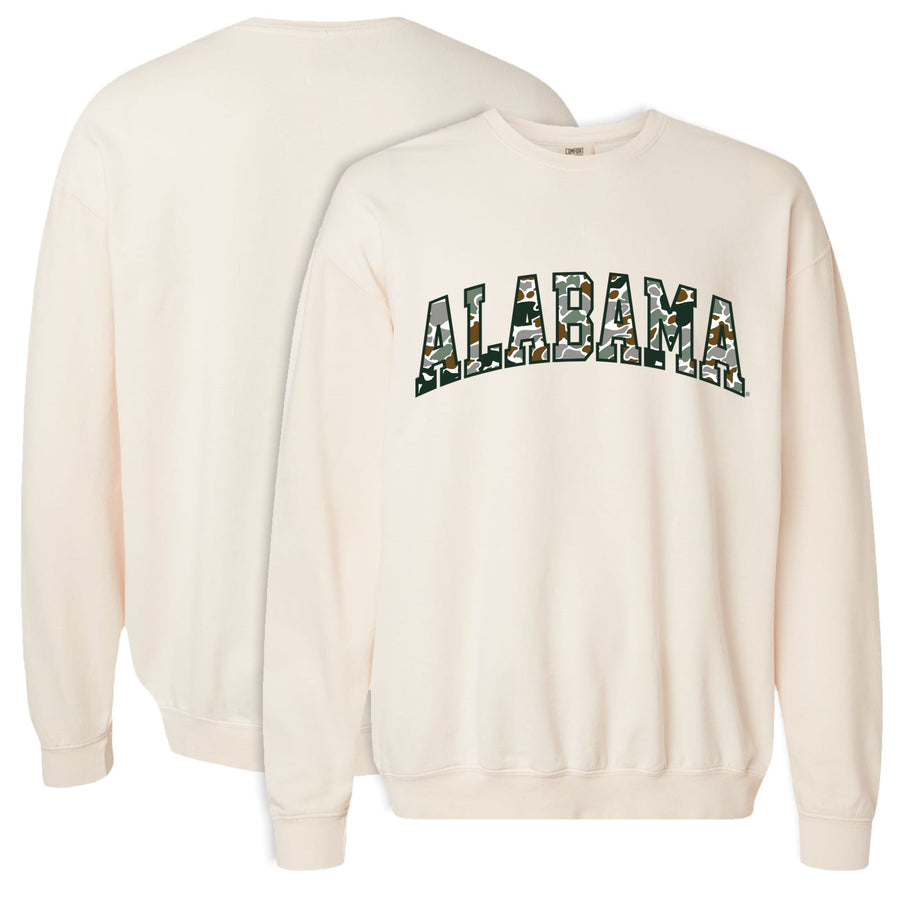 Tuskwear AL Old School Camo - Sweatshirt, Comfort Colors
