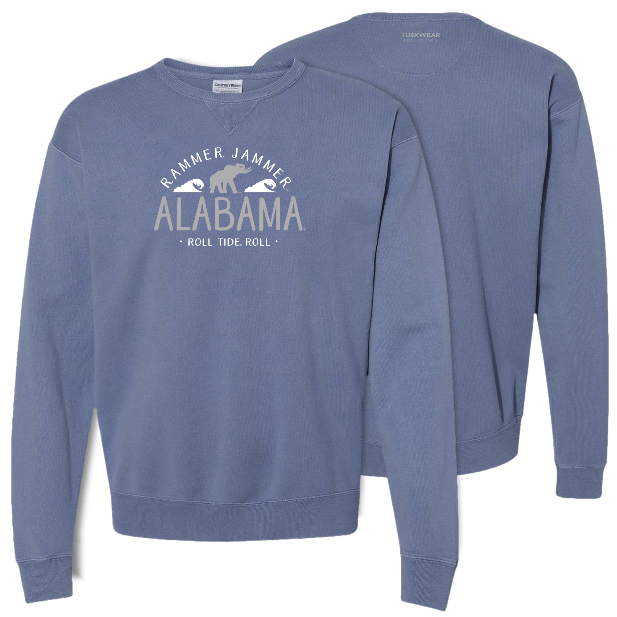 Tuskwear Rammer Jammer Alabama - Sweatshirt, ComfortWash