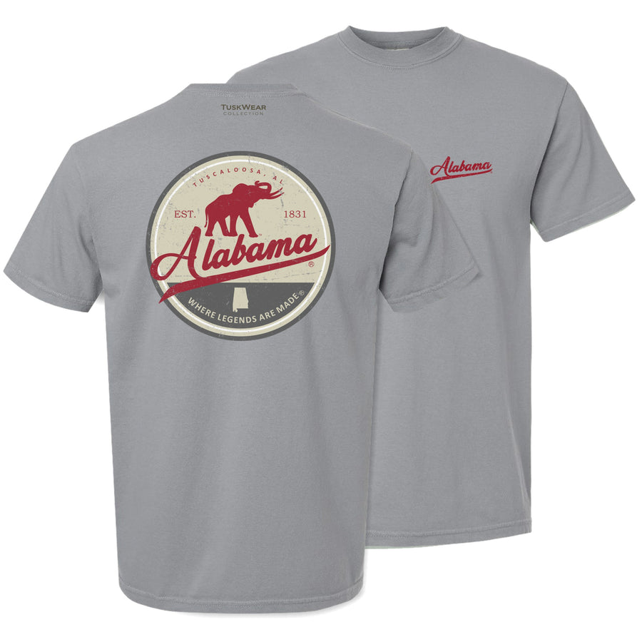 Tuskwear Alabama Legends Tee - Short Sleeve, Comfort Colors