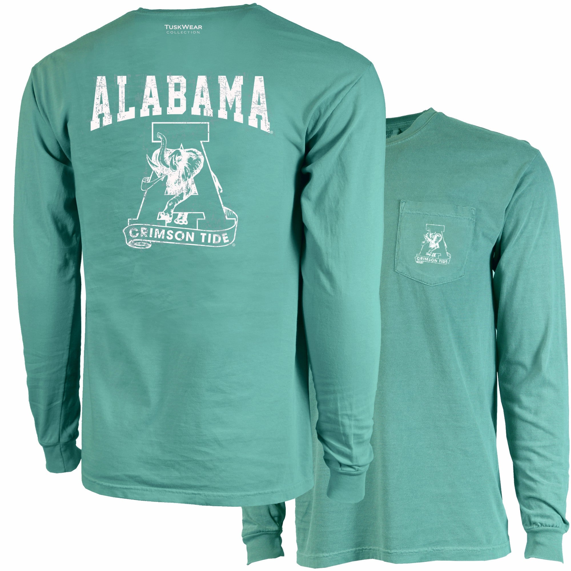 Tuskwear Alabama Vintage A Tee - Long Sleeve, Comfort Colors