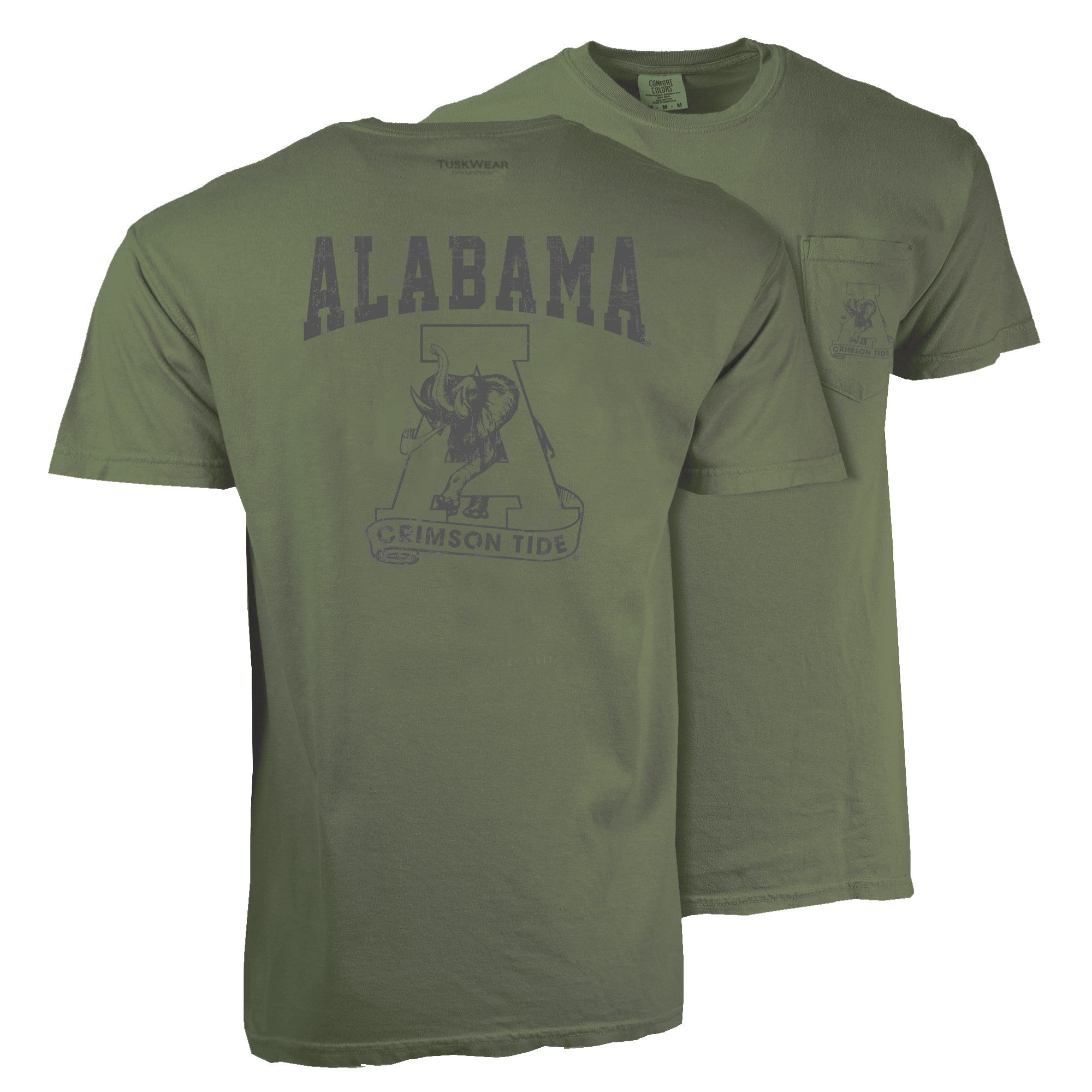 Tuskwear Alabama Vintage A Tee - Short Sleeve, Comfort Colors