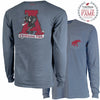 Tuskwear Distressed Vintage A Tee - Long Sleeve, Comfort Colors