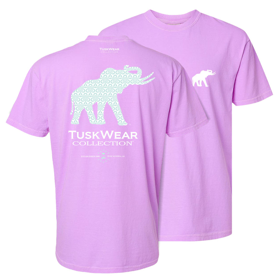 Tuskwear Girly Elephant 4 Tee - Short Sleeve, Comfort Colors