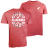 Tuskwear Psychedelic Roll Tide Tee - Short Sleeve, Comfort Colors