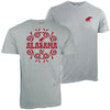 Tuskwear Psychedelic Roll Tide Tee - Short Sleeve, Comfort Colors