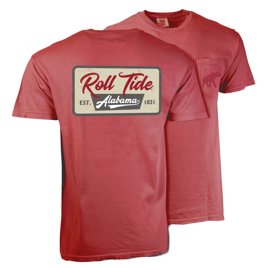 Tuskwear Roll Tide Alabama Tee - Short Sleeve, Comfort Colors