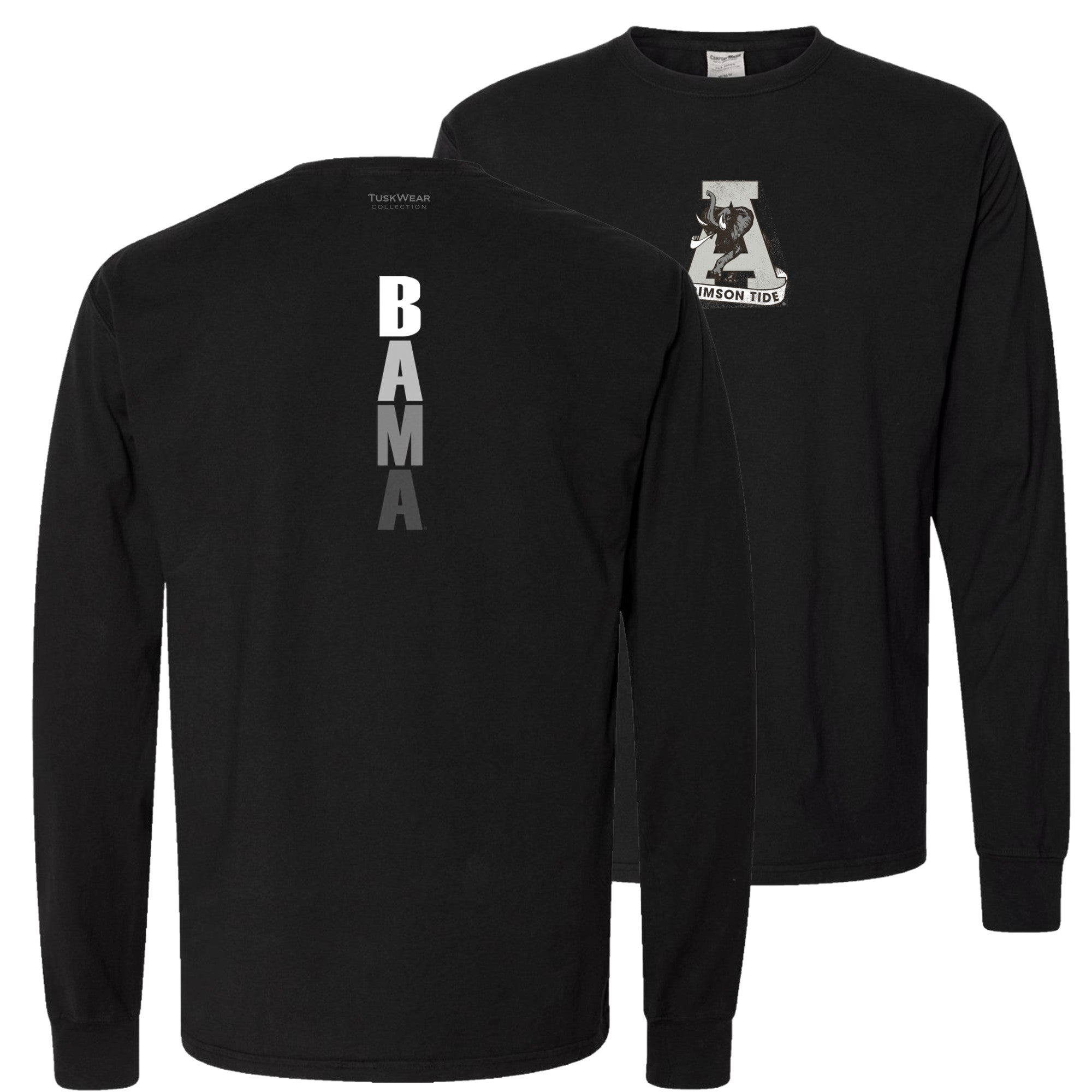 Tuskwear Tonal Vintage A Tee - Long Sleeve, ComfortWash