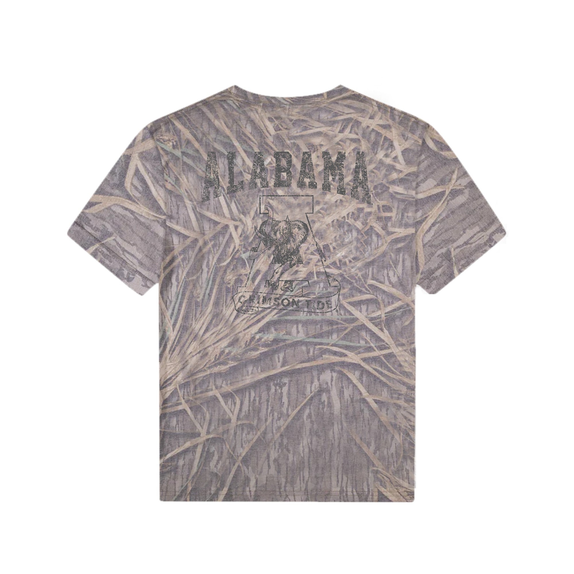 Tuskwear Vintage A Washed Out Tee - Short Sleeve, Mossy Oak