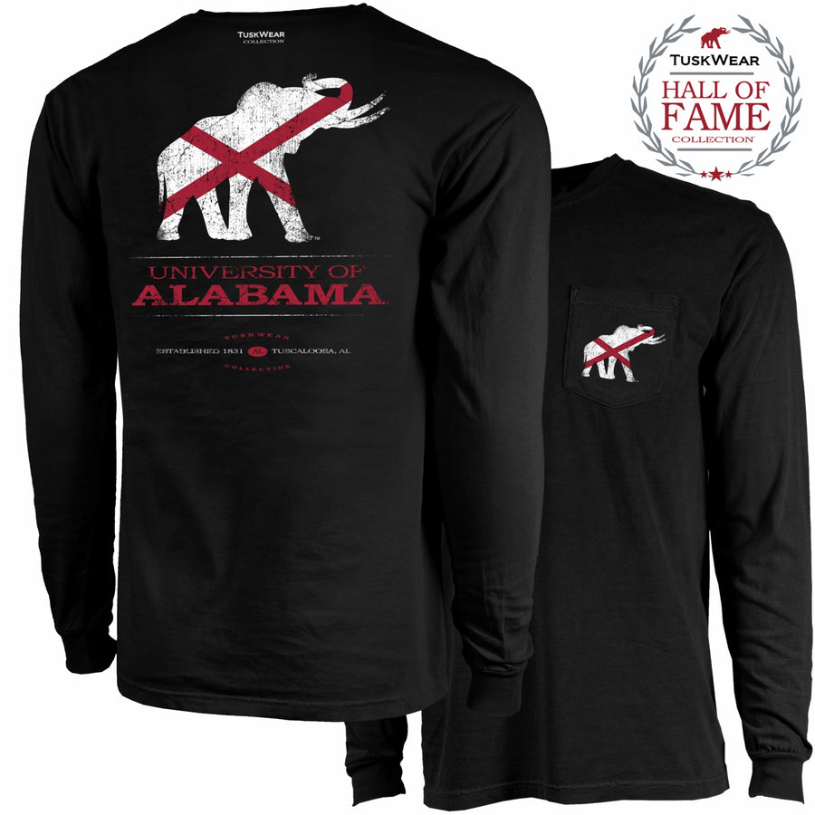 Tuskwear Vintage Logo Tee - Long Sleeve, Comfort Colors