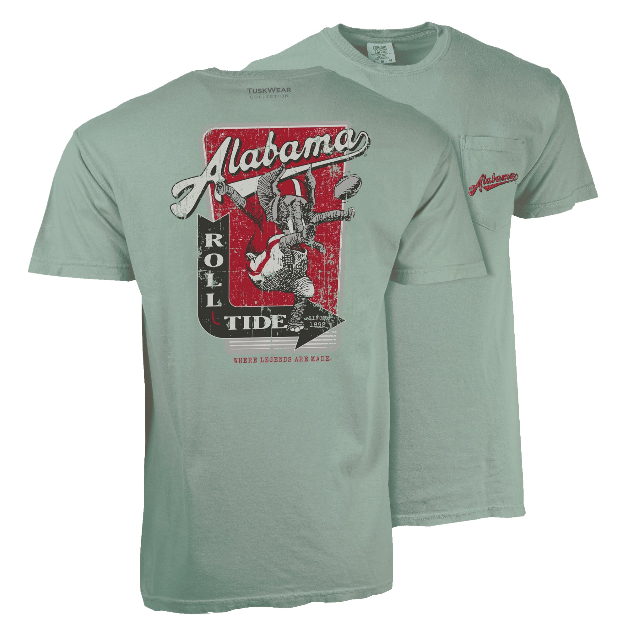 Tuskwear Vintage Marquee Tee - Short Sleeve, Comfort Colors